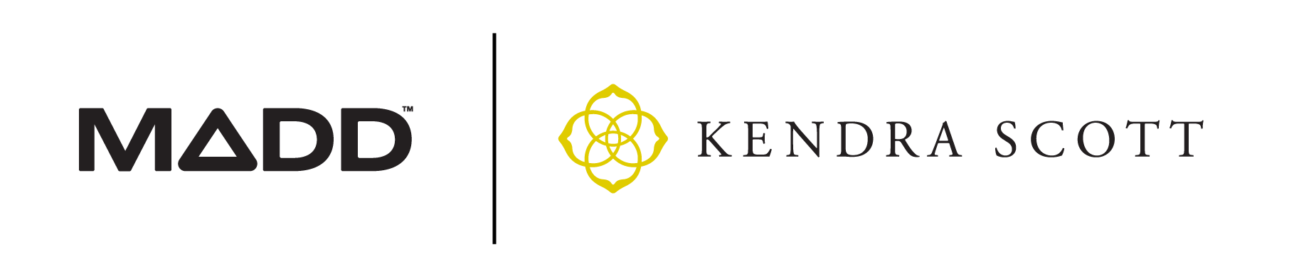 Kendra Scott + MADD logo partnership