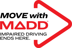 Move with MADD Logo